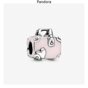 Pandora Pink Travel Bag Charm